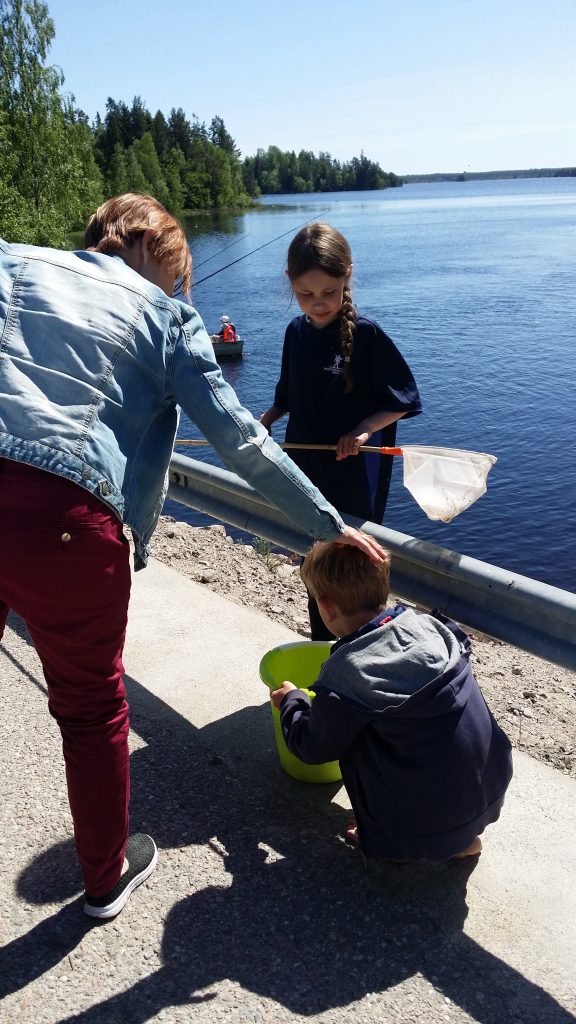 Visar fångsten på bron, många som vil kolla :)