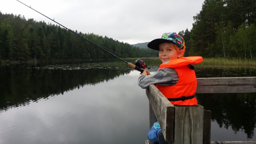 Helt blankt vatten ... ingen fisk.